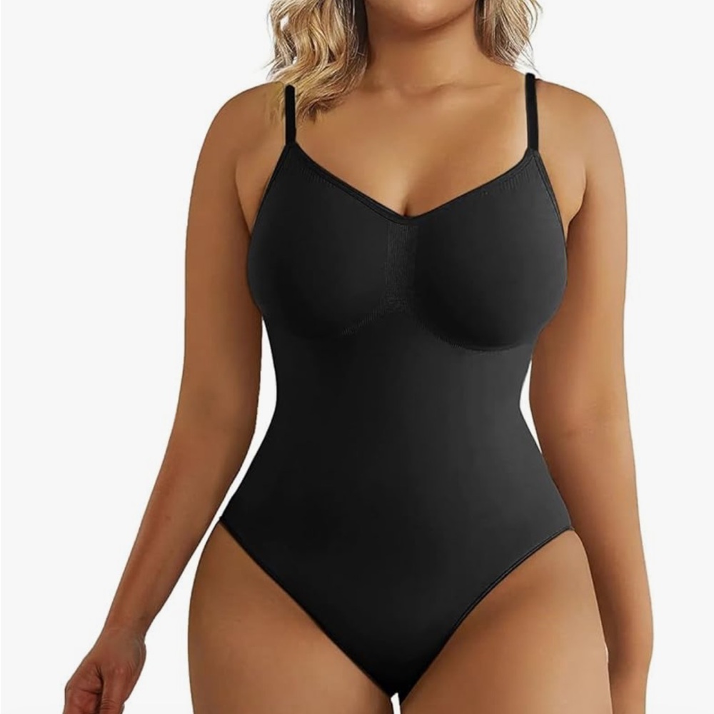 SHAPERX Women's Shapewear Bodysuit Tummy Control Body Shaper Seamless Snatched